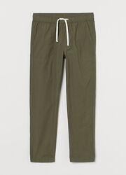 Фактурні брюки   на поясі-резинці  H&M  158,164