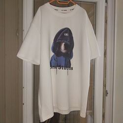 Футболка молочного кольору ХL-2XL