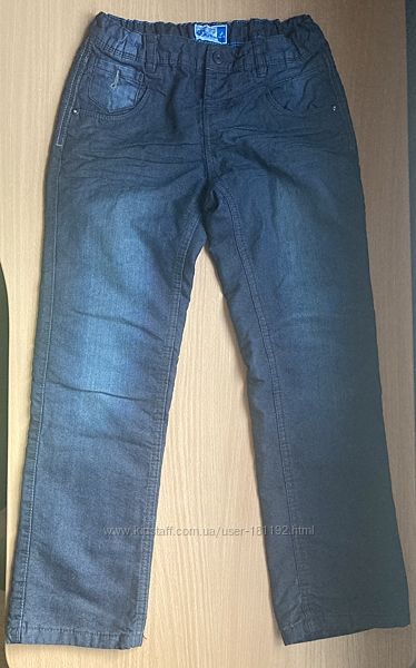 утеплені джинси на підкладці Palomino C&A, р.128-134