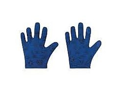 Детские перчатки с тачскрин, сенсорные, lidl размер 4 синие