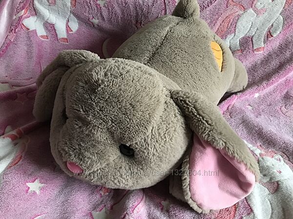 Плед іграшка що світиться єдиноріг кролик зайчик