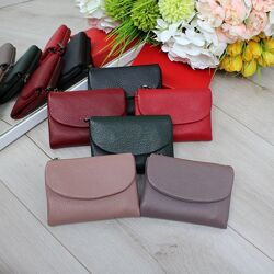 Гаманець жіночий компактний та місткий з натуральної шкіри Код К206