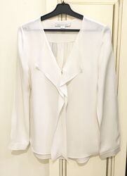 Нова. Блуза Брендова з шовку Diane von Furstenberg Silk Blouse White Ivory о