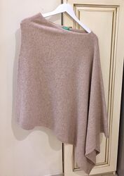 Новий. Кейп пончо з вовни United Colors of Benetton Wool  Cape Beige Natural