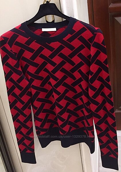 Новий. Брендовий светр HUGO BOSS FADENIA SUPERFINE JACQUARD KNIT SWEATER Na