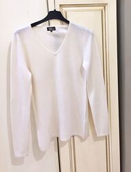 Светр з кашеміру CASHMERE White Ivory Sweater SIZE M/S Стан ідеал