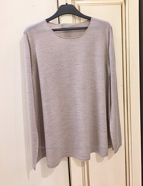 светр з меріно INCONTRE Switzerland Extra-fine MERINO WOOL Sweater beige na