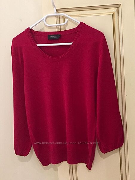 Новий. Светр з шовку бавовни MODISSA SILK & COTTON Short Sleeve Crew Sweat