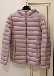 пуховик THE OUTERWEAR PREMIUM DOWN Lightweight Hooded Jacket Dusk Rose Nude