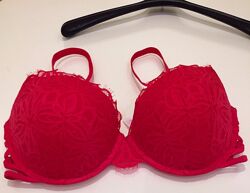 Новий. Бюст пуш ап Victorias Secret Pink Date Push-Up Bra 80 DDF оригінал