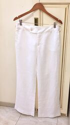  Нові. Штани білі з льону бренду PART TWO Denmark 100 LINEN Wide Relaxed Fi