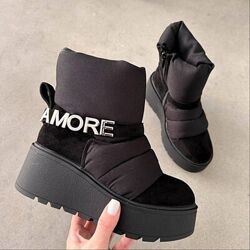 Черевики зимові на платформі 37 на 24см