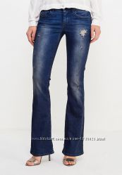 Бомбезные клешёные джинсы, Испания, размер S-M.