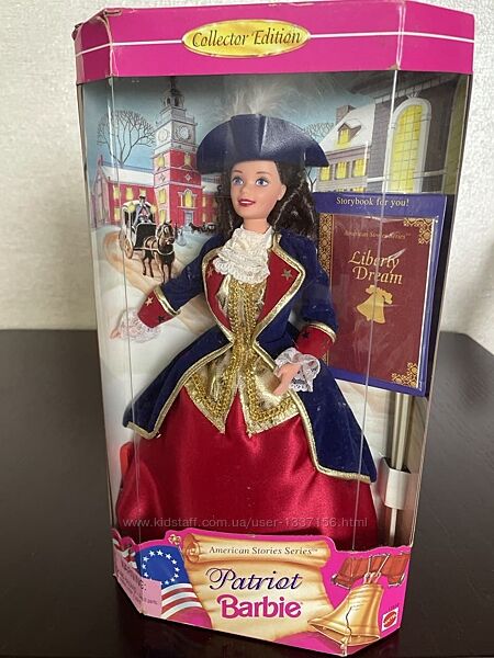 Кукла Барби 90 -х Патриот Barbie Patriot American Stories Collection 1996