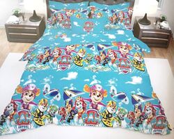 Детский постельный комплект, полуторный 