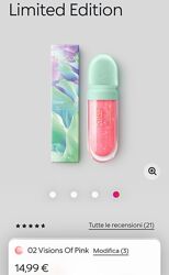 Блиск для губ dreamphoria 3d hydra lip gloss limited edition kiko milano