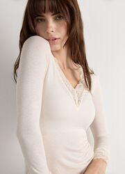 Intimissimi лонгслів топ з додаванням кашеміру