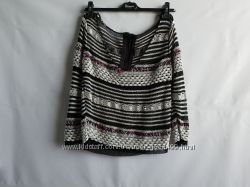 Женский  вязаный пуловер  сетка с глубоким вырезом, s-l