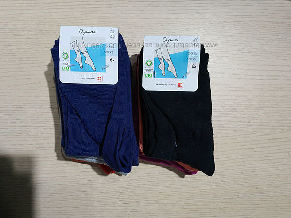 Набор 6- пар женские носки немецкого бренда Oyanda by Kaufland Европа