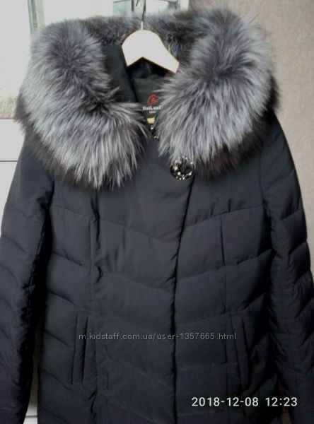 Женская зимняя куртка-пальто HAILUOZI пуховик 48-50 р