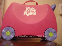 Детский чемодан на колесах kids rollers