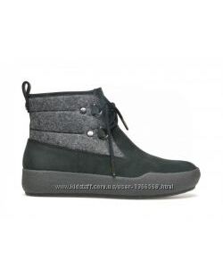 Шкіряні черевики Clarks Shiliin Ava Black
