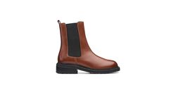 Шкіряні черевики clarks tilham chelsea
