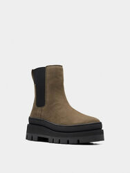 Нубукові черевики clarks chelsea boots clarks orianna 2 top