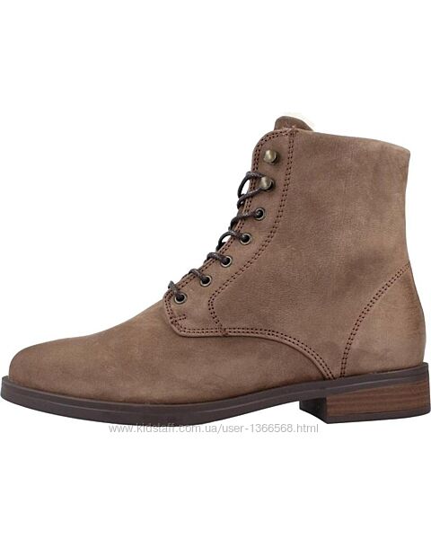 Зимові черевики clarks memi lace taupe
