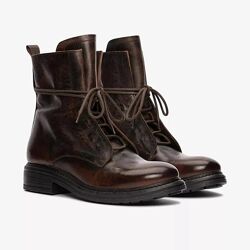Шкіряні черевики clarks rixle lace dark brown