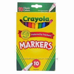 Набор цветных маркеров Crayola 10 цветов