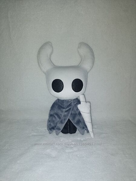 Рыцарь из игры Hollow Knight, мягкая игрушка.