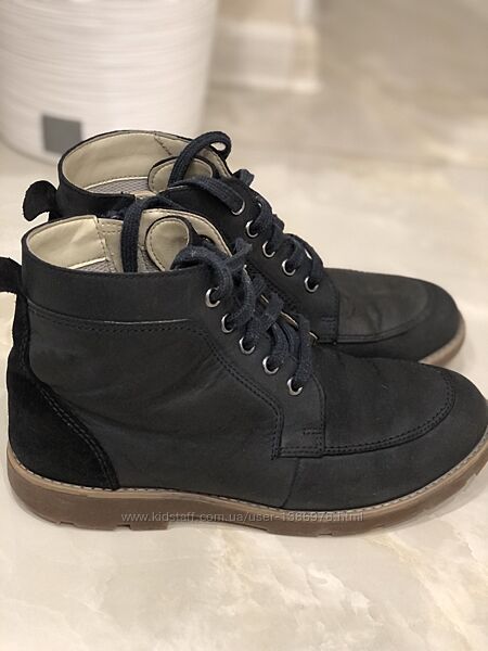 Черевики на хлопчика Clarks. Шкіра 