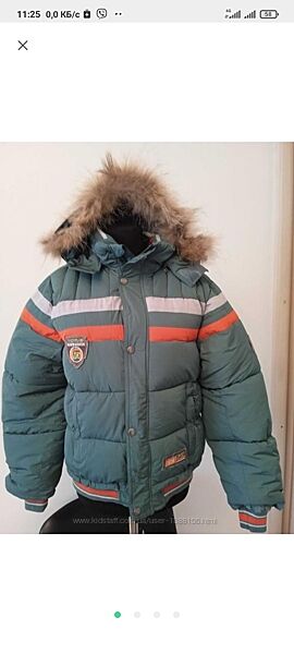 Теплая зимняя куртка на мальчика