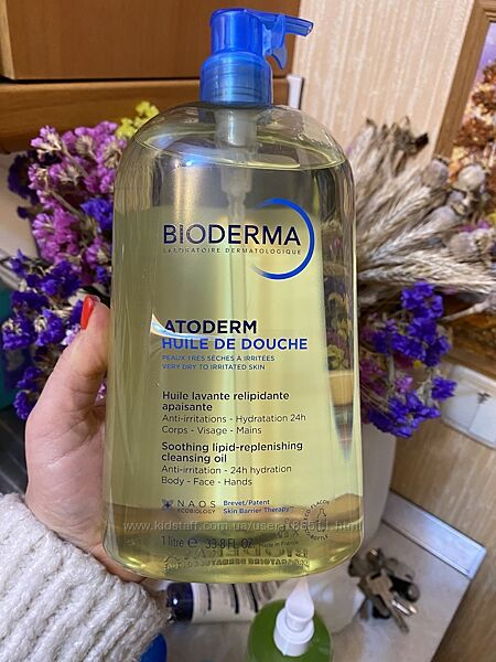 Bioderma масло для душа 1 літр