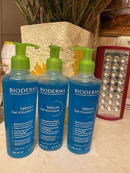 Bioderma sebium гель