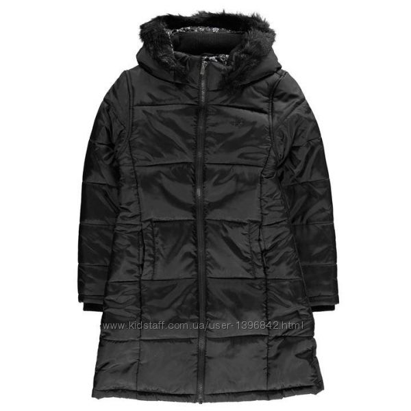 Куртка-парка брендовая черная French Connection XS или на девочку 14-15 лет