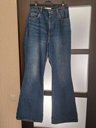 Джинси Levis висока посадка кльош