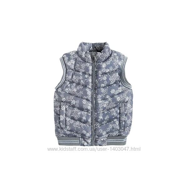 Утеплений жилет для дівчинки 122