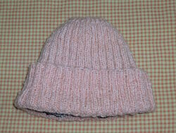 двойная тёплая шапка