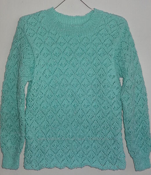 Нарядный мягкий вязаный джемпер