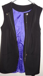  удлинённый жилет 