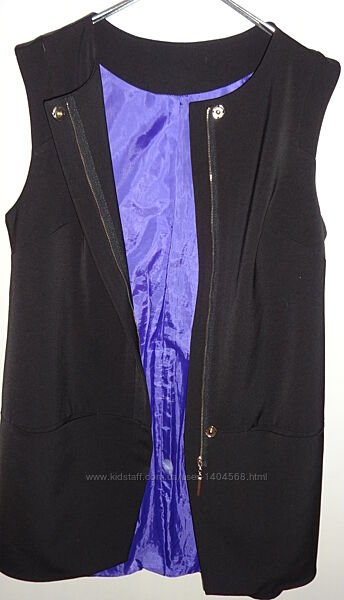  удлинённый жилет 