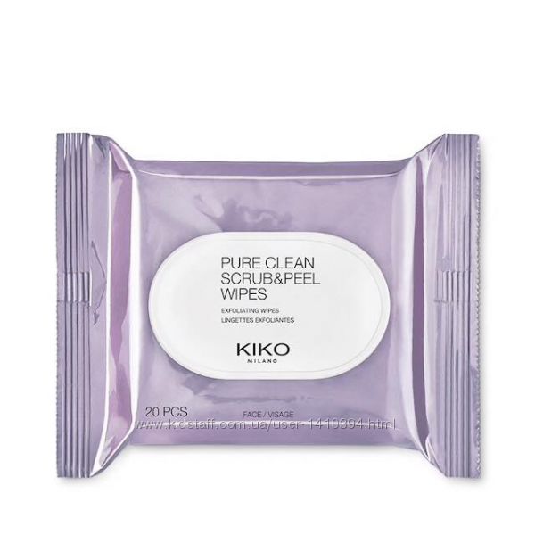 KIko Pure Clean Scrub&Peel Серветки з пілінг-ефектом