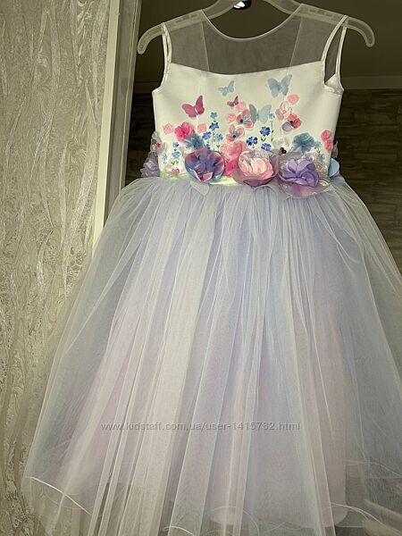 Пишна святкова сукня р.116-122