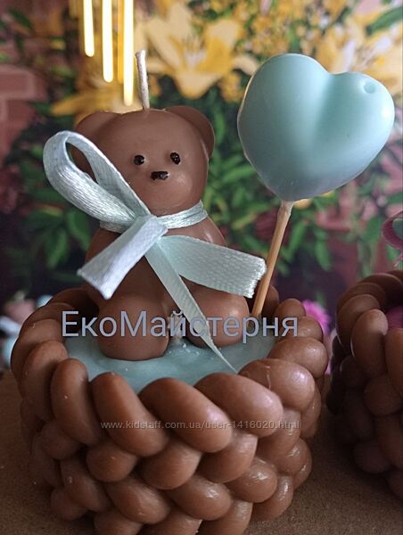 Свічки, мотанки для гарного настрою