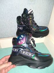 Черевички зимові з натуральним мехом Акція