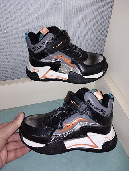 Трендові Шикарні черевички-хайтопи фірми Lilin