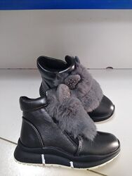 Шикарні зимові черевички з вушками Акція