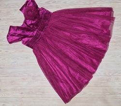 Платье с фатиновой юбкой и блеском  Jona michelle 4-5 лет бу Америка оригин